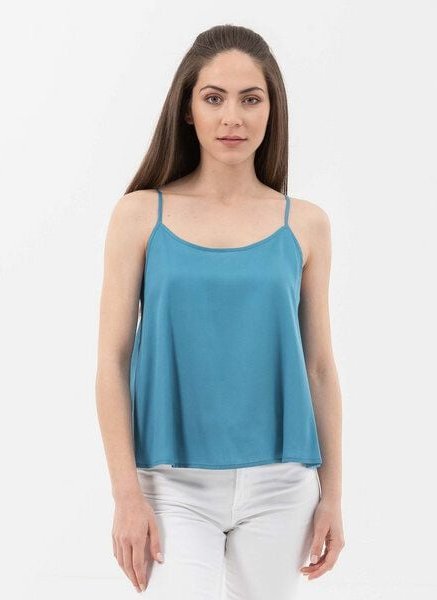 ORGANICATION Spaghettiträger-Top aus Tencel