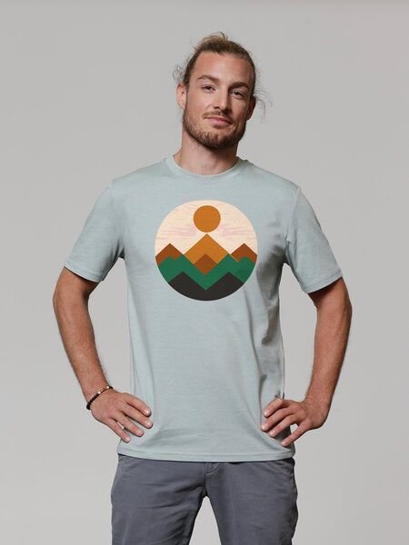 watapparel T-Shirt Unisex Geometric Landscape 2