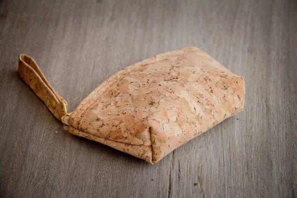 BY COPALA Täschen aus recyceltem Kork, Etui, Mini-Portemonnaie, wasserabweisend