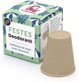 Festes Deo | Zarter Meeresduft | Lamazuna | antibakteriell