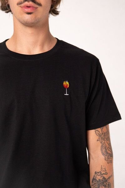 Fashion Drinks Spritz | Besticktes Organic Bio Baumwoll T-Shirt