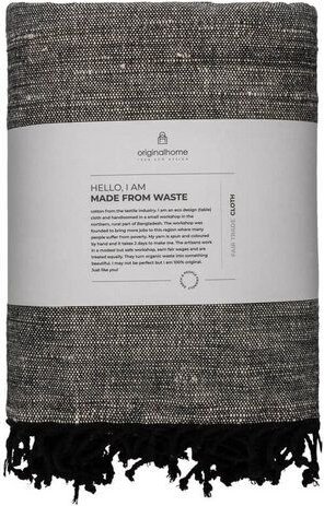 Originalhome Recycelter Stoff Khadi aus nachhaltigen Materialien (250x130 cm)