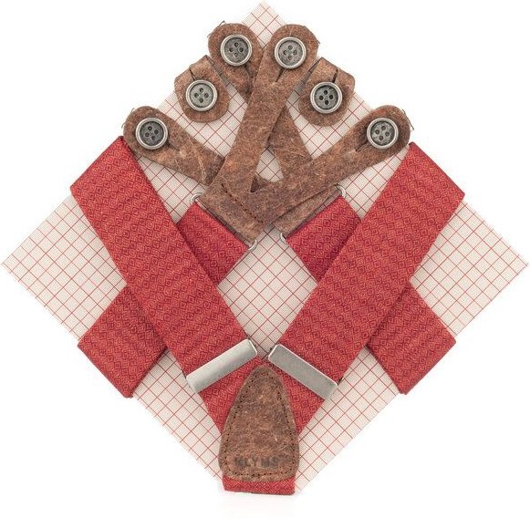 Thumbnail - klYmp Hosenträger "natural" Leinen Vegan