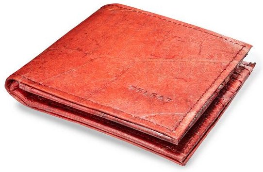 BELEAF Veganes Portemonnaie "FOLD LEAF" aus Blattleder