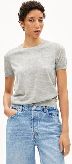 ARMEDANGELS GUILIAA MERINO Damen Strickshirt aus Merino-Wolle