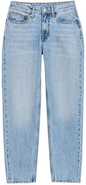 Kings Of Indigo Jeans Caroline Cropped Mid Rise Tapered Blue Reef Super Light Used