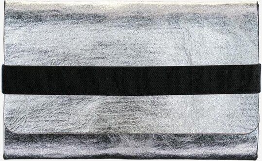 ANDERS & KOMISCH Slim Wallet mit Münzfach - Kartenetui - A&K TINY Silber