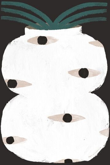 Photocircle Wandbild / Poster / Leinwand - Vase N10