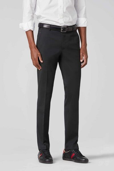 Thumbnail - MEYER Feingabardine Bi-Stretch Chino