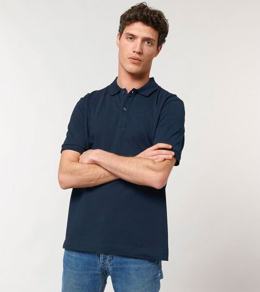 GARY MASH Klassisches Poloshirt Kurzarm aus Bio-Baumwolle