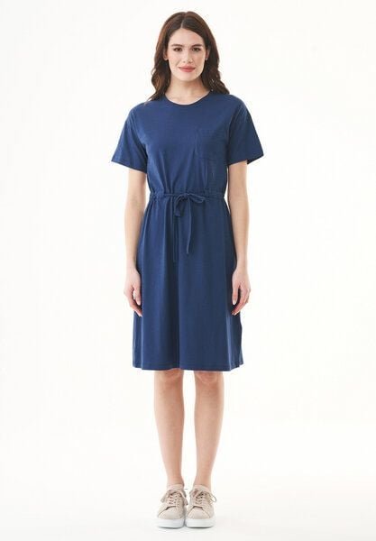 ORGANICATION Slub-Jersey-Kleid aus Bio-Baumwolle