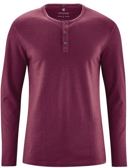 Thumbnail - HempAge Herren Langarm-Shirt Hanf/Bio Baumwolle
