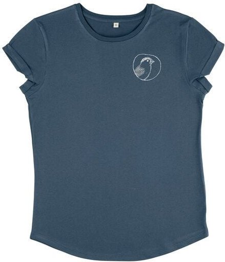 ilovemixtapes Kleiner Spatz Frauen T-Shirt aus Biobaumwolle