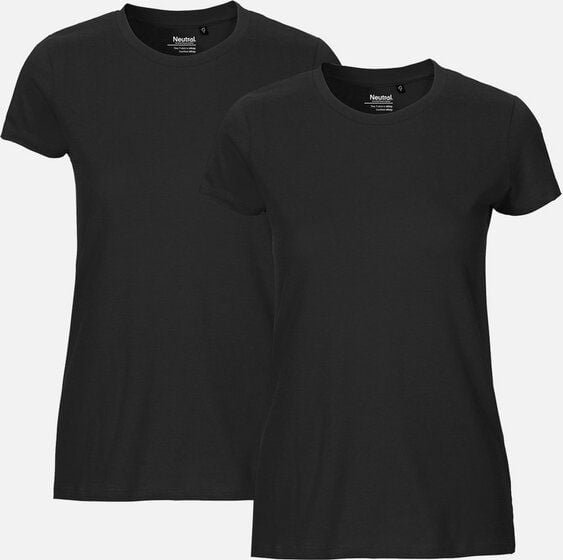 NEUTRAL® Doppelpack Damen Bio T-Shirt - Bio Baumwolle
