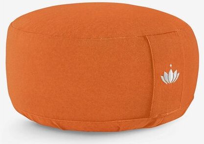 Lotuscrafts Meditationskissen Rund Lotus - Sitzhöhe 15cm - GOTS Zertifiziert