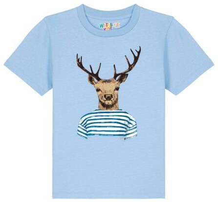 watabout.kids T-Shirt Kinder Hirsch