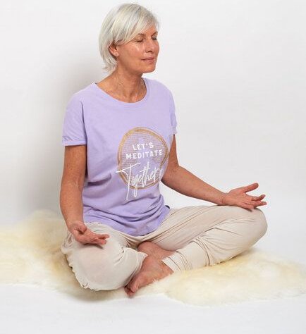 SPARKLES OF LIGHT Boxy Shirt | LET'S MEDITATE