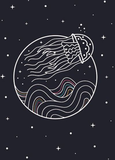 vis wear Classic Qualle Poster