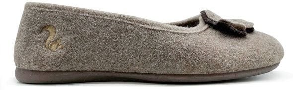 Veganer Hausschuh "thies ® Eco Ballerina" aus recycelten PES, fair produziert