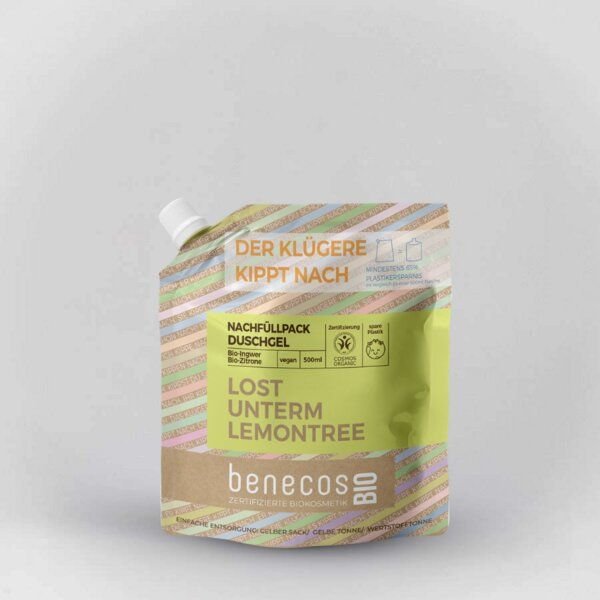 benecosBIO - Duschgel BIO-Ingwer + BIO-Zitrone - LOST UNTERM LEMONTREE