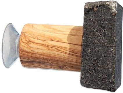 Olivenholz erleben Magnetseifenhalter PISA mit Plättchen aus Olivenholz