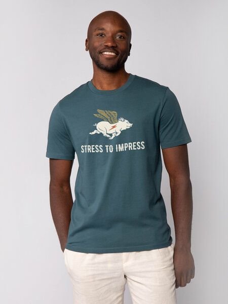 Thumbnail - watapparel T-Shirt Unisex Stress to impress