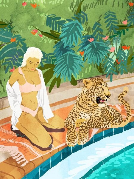 Photocircle Poster / Leinwandbild - The Wild Side