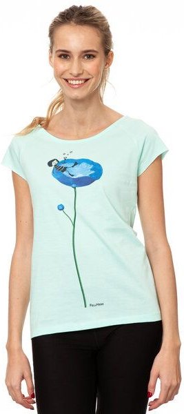 FellHerz Damen T-Shirt Swimming Pool moonlight jade bio & fair & vegan