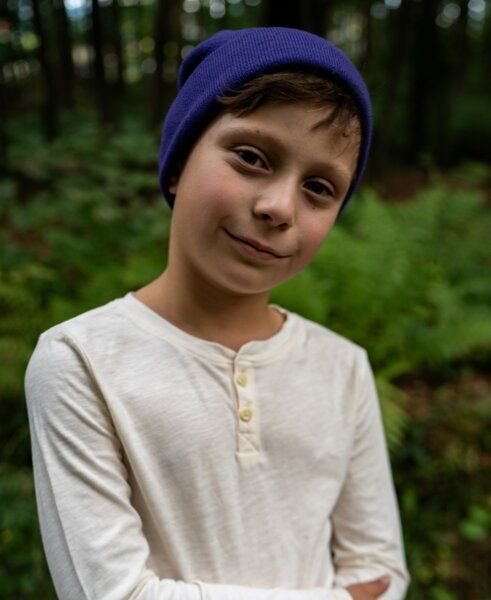 Kopyto Wolf Baby Kindermütze 100% RWS Merinowolle Mulesingfrei