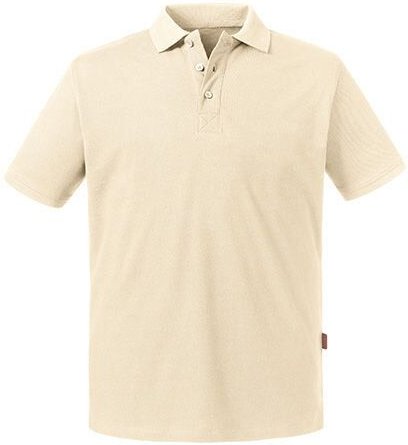 Russell Pure Organic Herren Pure Organic Polo Shirt Kurzarm 8 verschiedene Farben