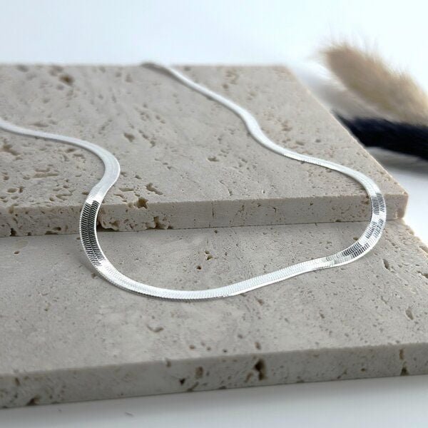 MOANINA Kette Sassari - 925 Silber/18k Gold Vermeil