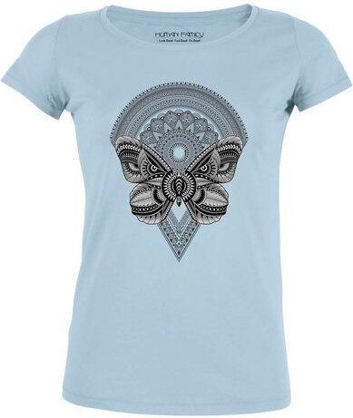 Human Family Damen T-Shirt Amorous "Butterfly" aus Bio Baumwolle