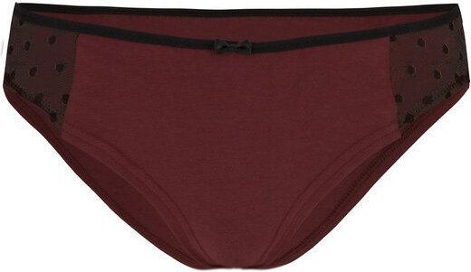 Frija Omina Hüftslip "Lorelow" dunkel aus Bio-Baumwolle