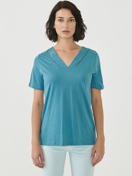 ORGANICATION T-Shirt aus TENCEL und Bio-Baumwolle