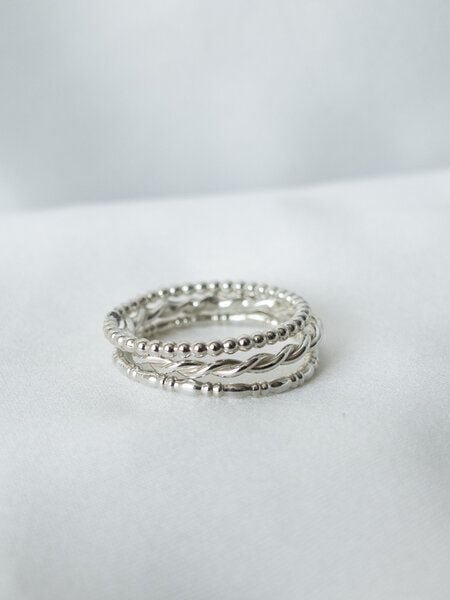 ST'ATOUR ALEXIA II – Set aus 3 Stapelringen