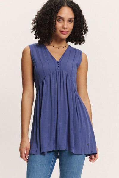 TRANQUILLO Tunika Elisaa aus Crinkle EcoVero Viskose (1130002)