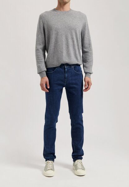 MUD Jeans Rick Mid Slim - Stone Indigo