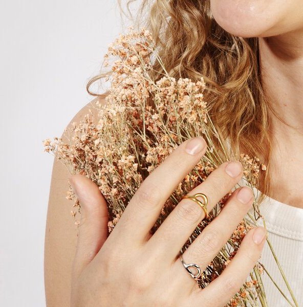 Grafischer Ring von Elektropulli in verschiedenen Größen