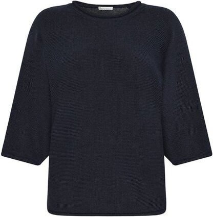 KnowledgeCotton Apparel Leichter Pullover mit Fledermausärmeln aus Bio-Baumwolle