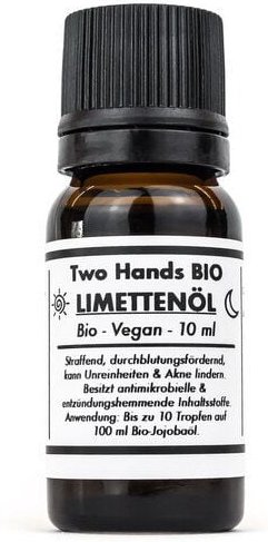 Two Hands BIO Limettenöl - Bio - Vegan - 10 ml