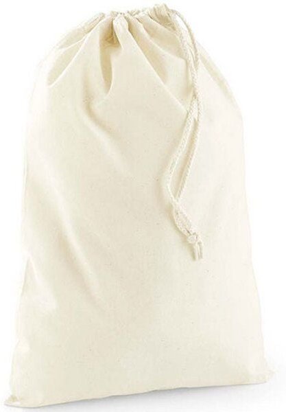 Westford Mill Beutel Tasche Wäschesack XXS - XL Recycelte Baumwolle Cotton Stuff Bag