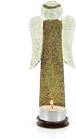 Mitienda Shop Teelichthalter Engel, Weihnachtsdeko