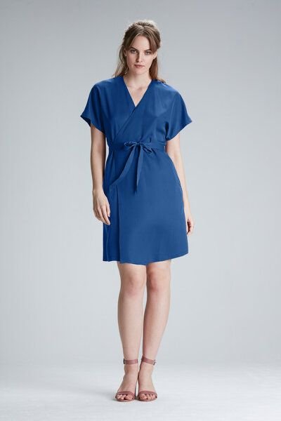 Studio Hertzberg Wickelkleid "CAAR-MEN" aus Tencel