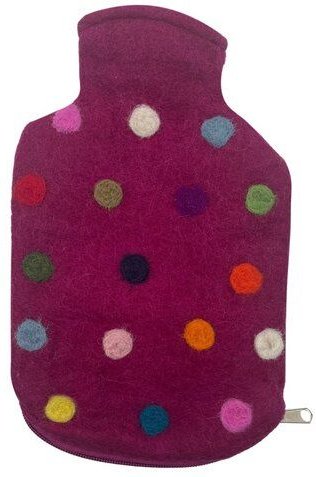 Frida Feeling Wärmflaschenüberzug aus Filz (für 0,8 Liter Flasche) - verschiedene Motive