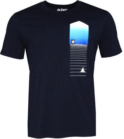 FÄDD Herren T-Shirt Rundhals aus Bio-Baumwolle "KiWo 2024 BT" Navy Blau