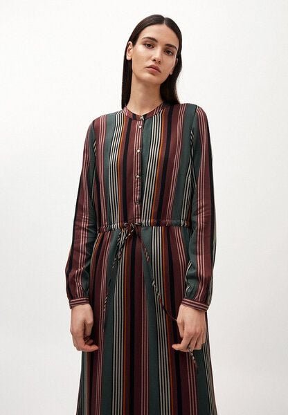 Thumbnail - ARMEDANGELS EYRAA CLUSTERED STRIPES - Damen Kleid aus LENZING ECOVERO