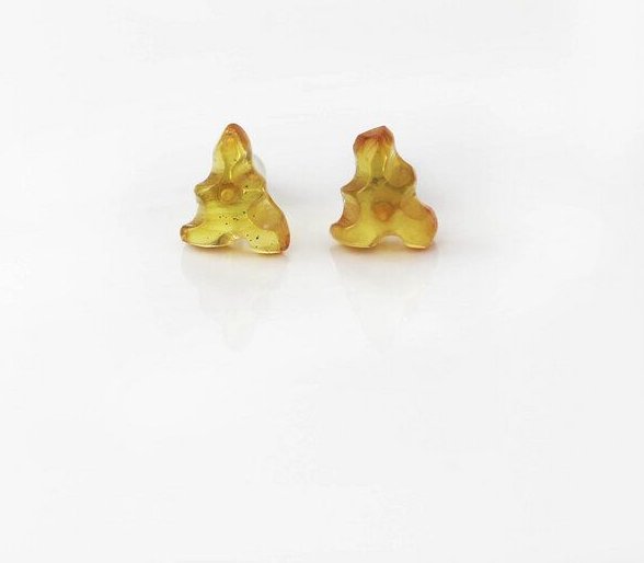 Mitienda Shop Ohrringe aus Bernstein Handmade aus Mexiko