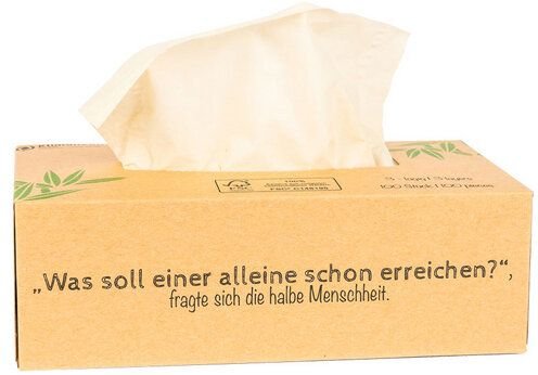 Pandoo 100% Bambus Taschentücher