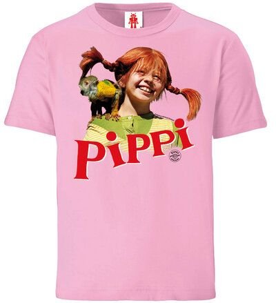 Thumbnail - LOGOSH!RT LOGOSHIRT - Pippi Langstrumpf & Herr Nilsson - Bio T-Shirt - Kinder