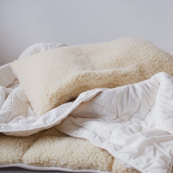 murmunto organics Bio-Wollflorkissen mit Zirbenfüllung - Woolly Pine